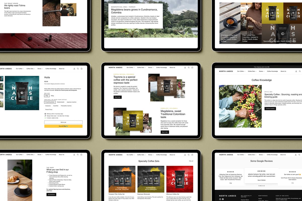 Northandes - Coffeeshop & Online-Shop